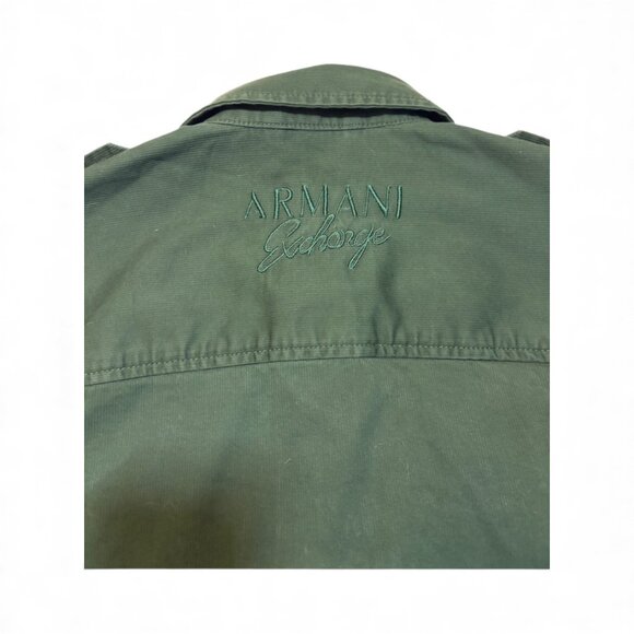 Armani Exchange Green Jacket Military Jacket - Picture 4 of 7